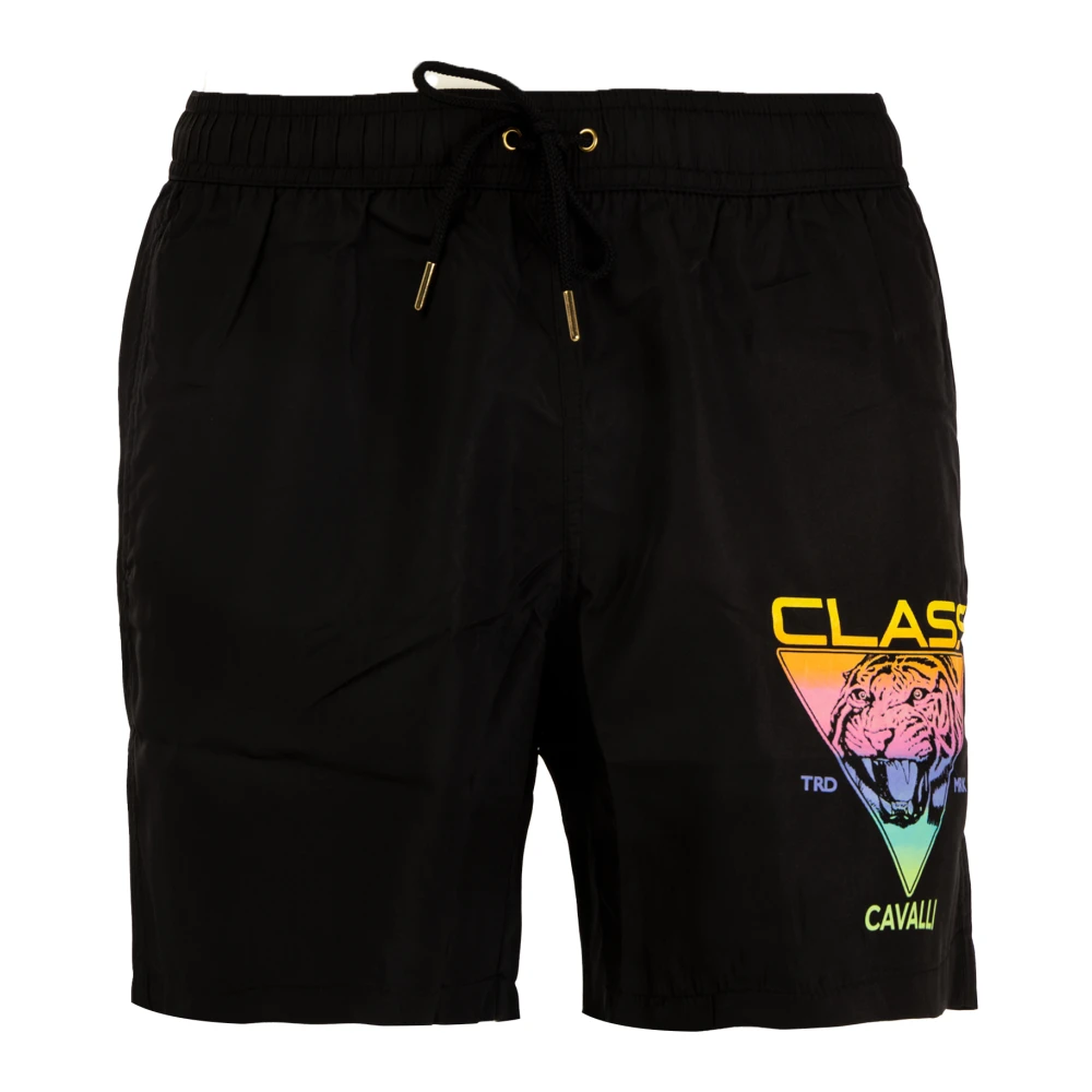 Cavalli Class Boxerstijl Herenzwemkleding Black Heren