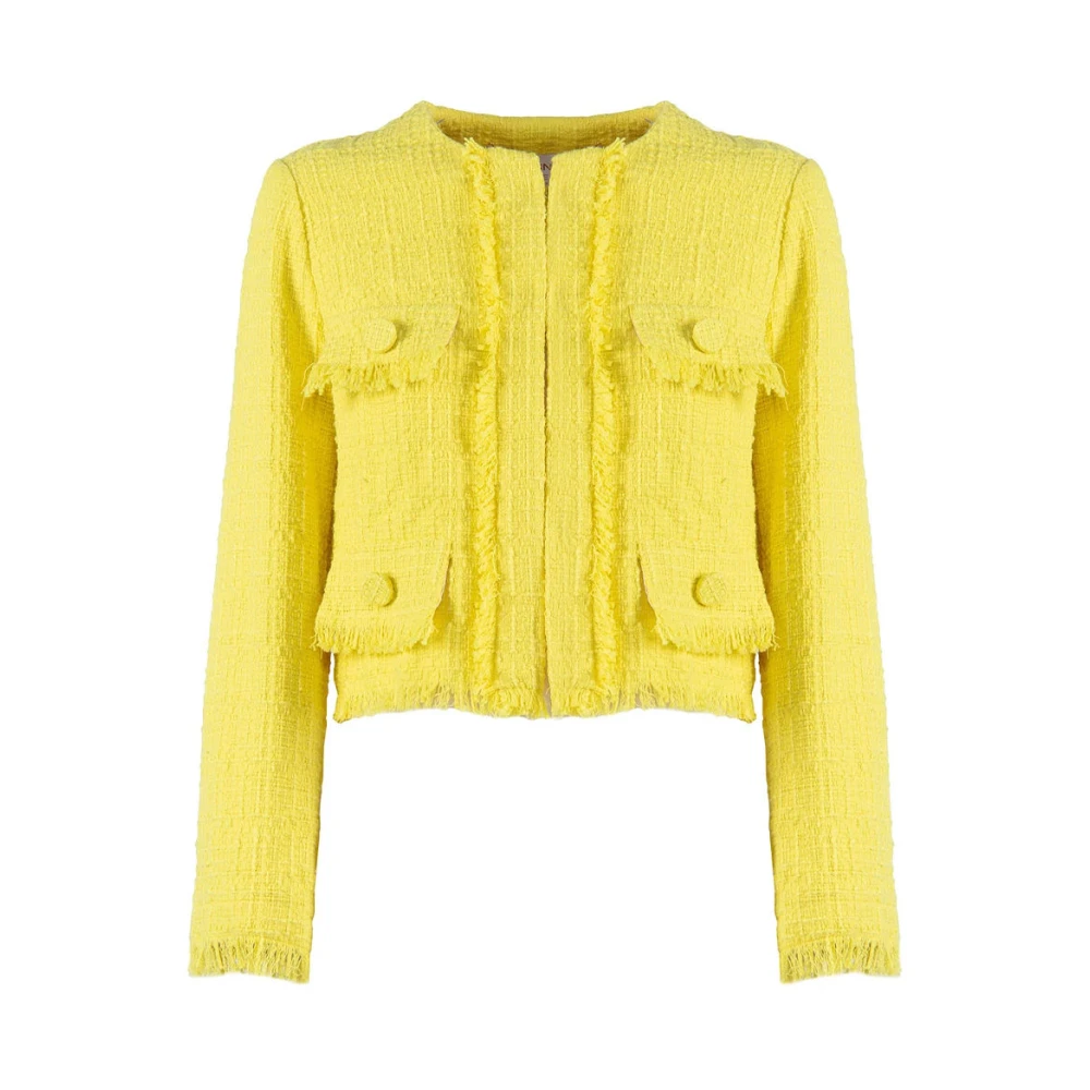 Nenette Women's Yellow Brembo Jacket - Light Jackets - S - Jackets