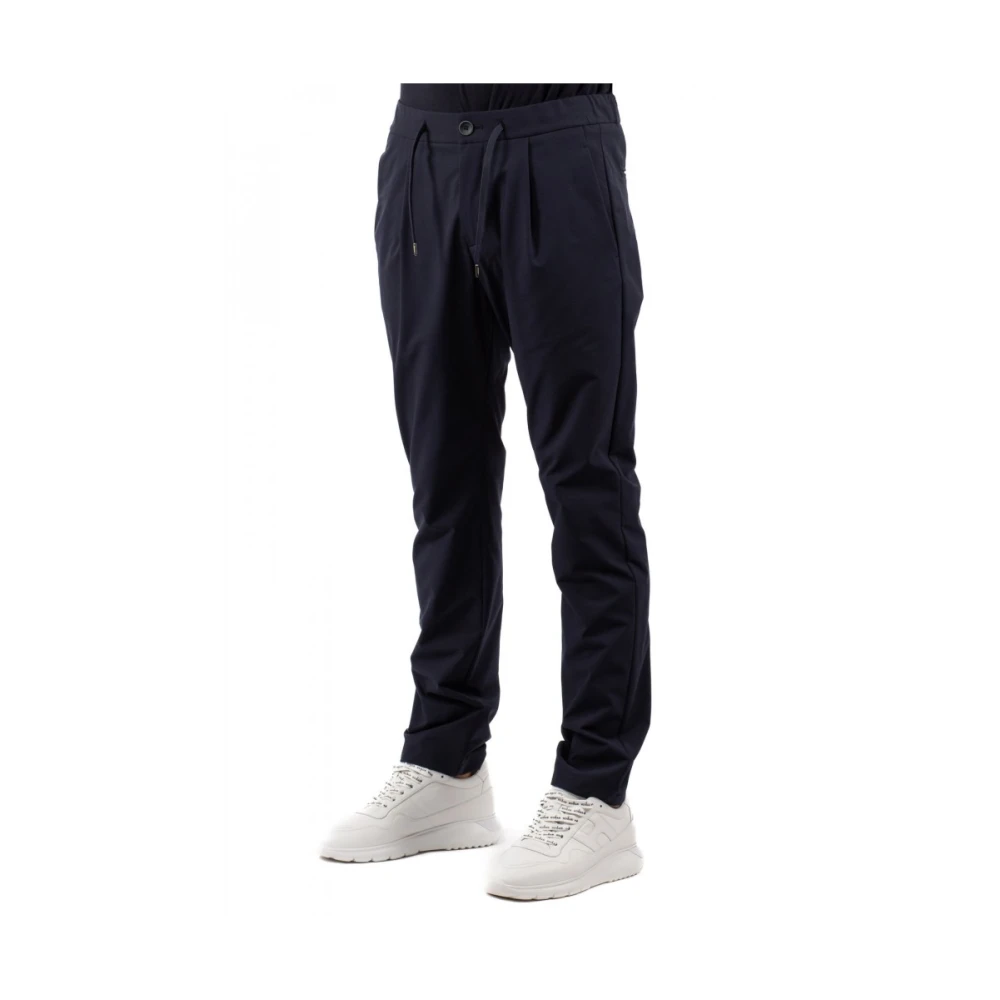 Herno Heren Broek Stijlvol Ontwerp Blue Heren