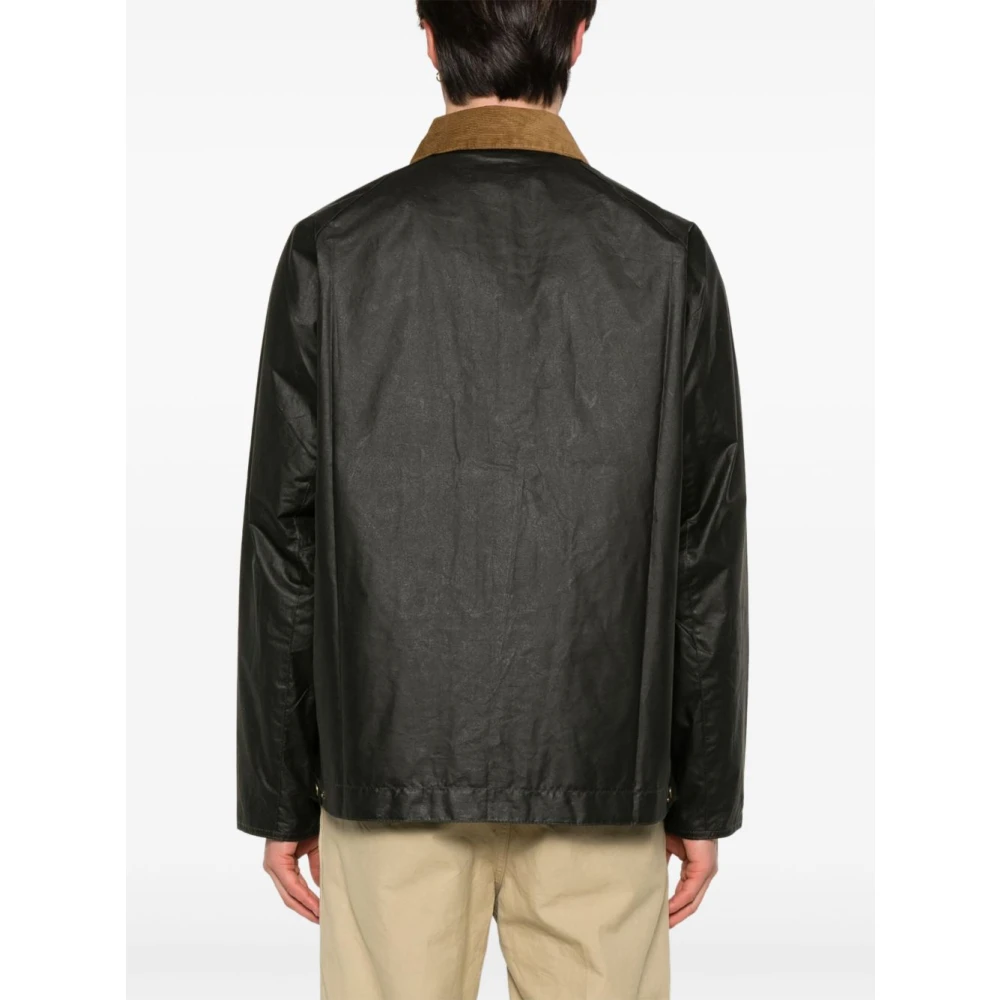 Barbour Groene Jas met Rits Green Heren