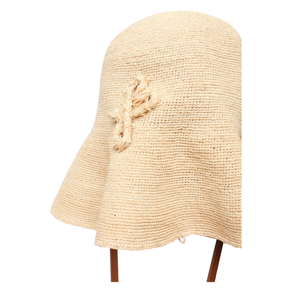 Ruslan Baginskiy Strohoed Tas Beige Natuurlijk Beige Dames