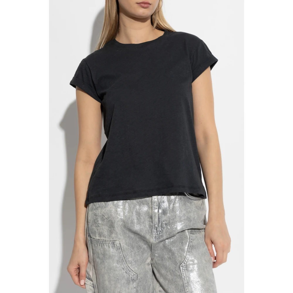 AllSaints T-shirt Anna Black Dames