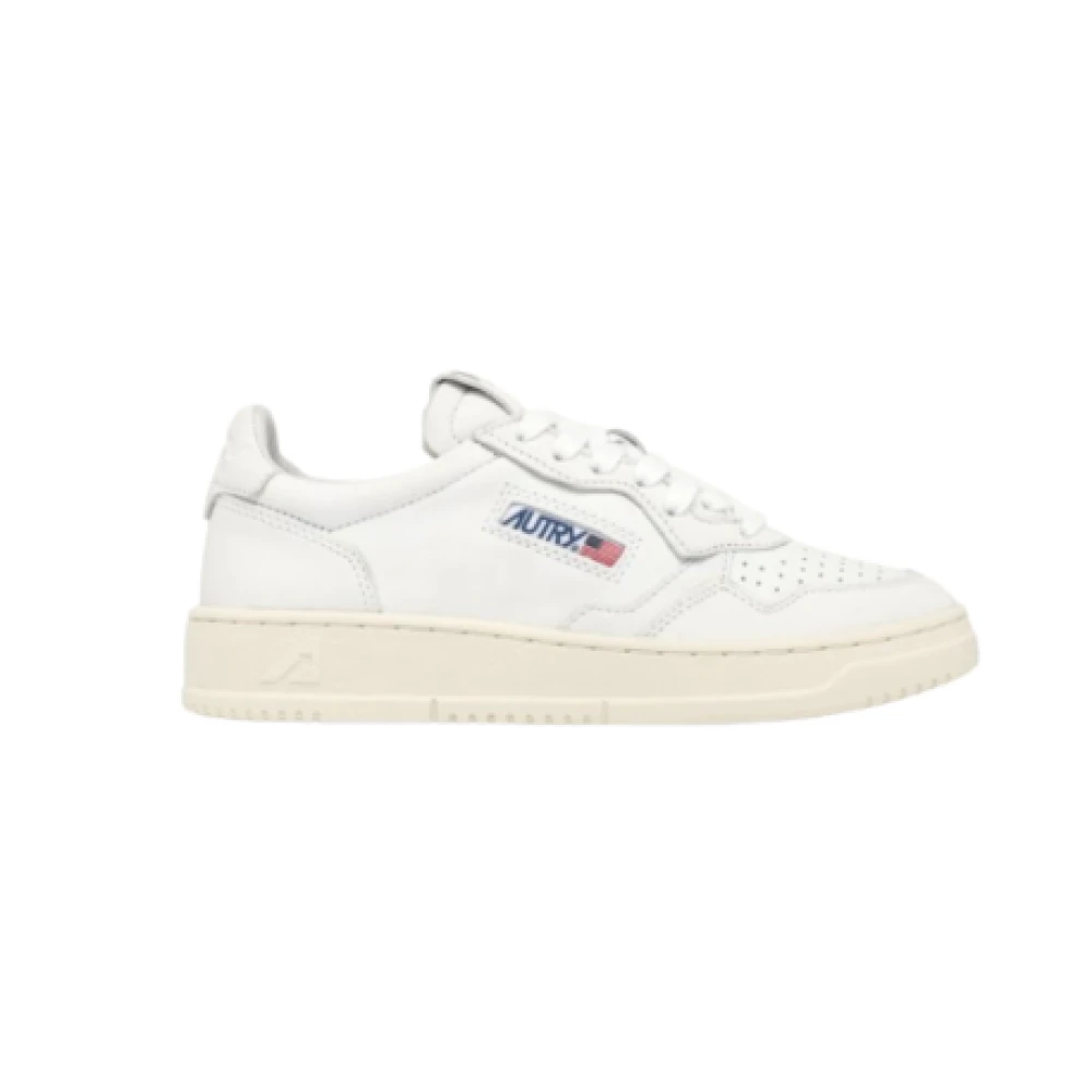 Autry Men's White Sneakers, 6 Uk, Trainers