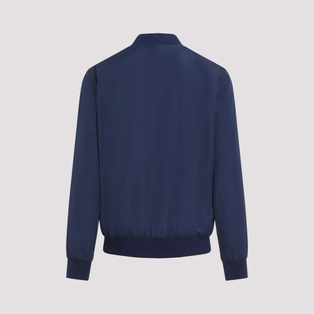Kiton Blauwe Elegante Jas voor Mannen Blue Heren