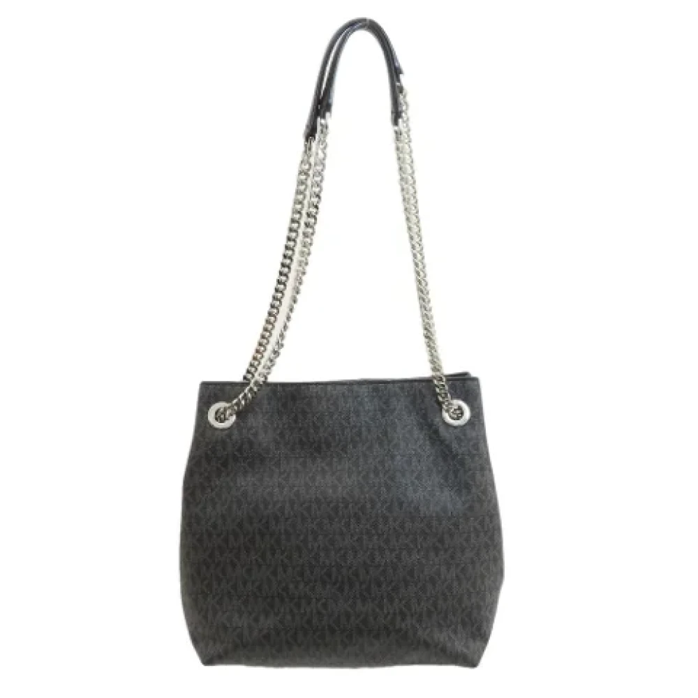 Michael Kors Pre-owned Canvas shoulder-bags Black Dames
