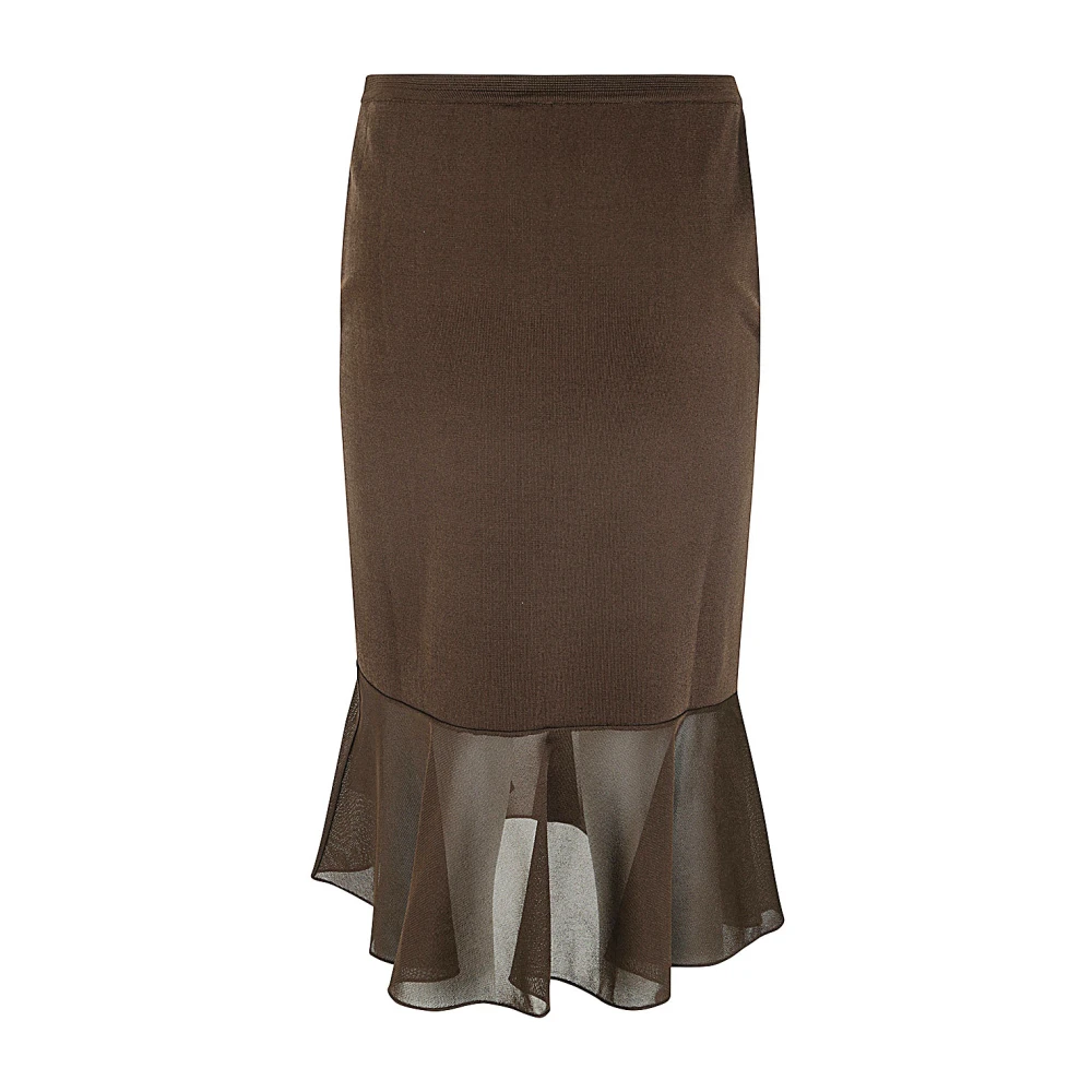 Tom Ford Midi Skirts Brown Dames