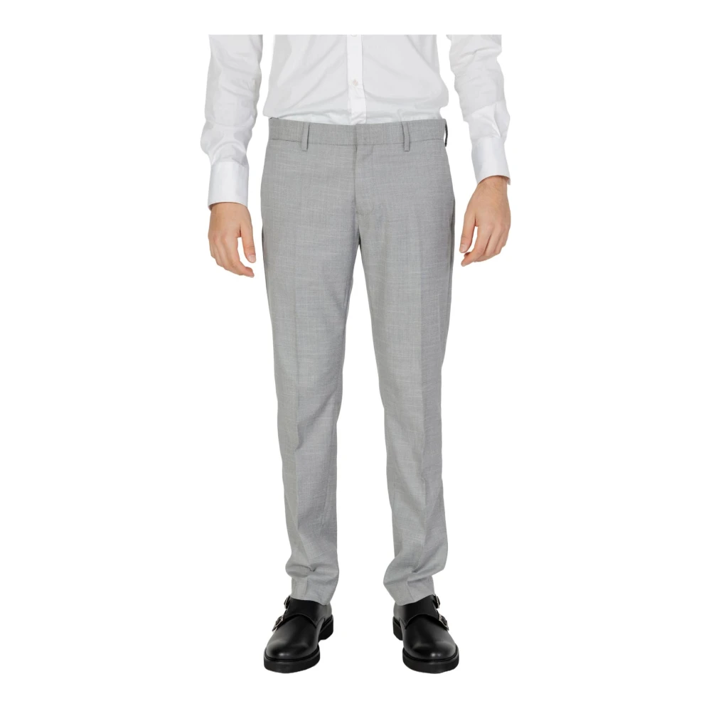 Antony Morato Stijlvolle Grijze Ritsbroek voor Mannen Gray Heren