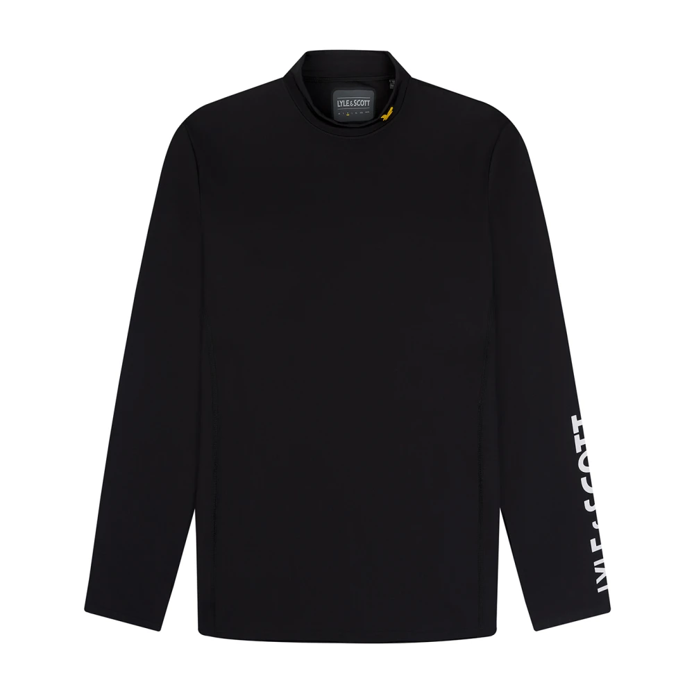 Lyle & Scott Tech Baselayer Knitwear Black Heren