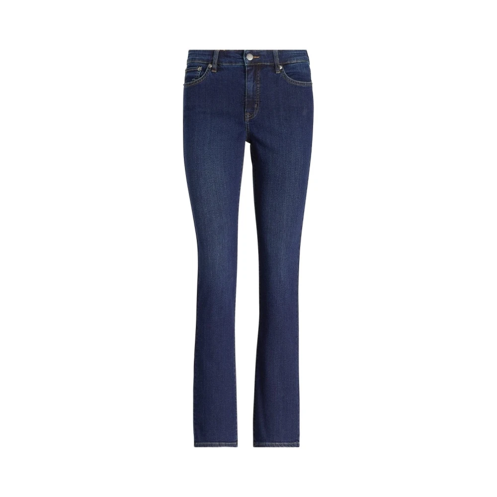 Ralph Lauren Straight Jeans Blue Dames