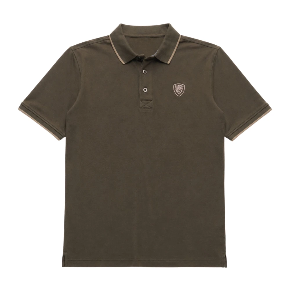 Blauer Hombre Verde Camisetas, Talla: S