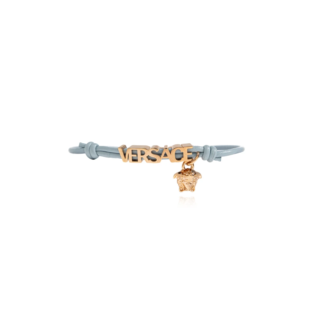 Versace Donna Blu - Logo Bracelet - Accessories - One Size