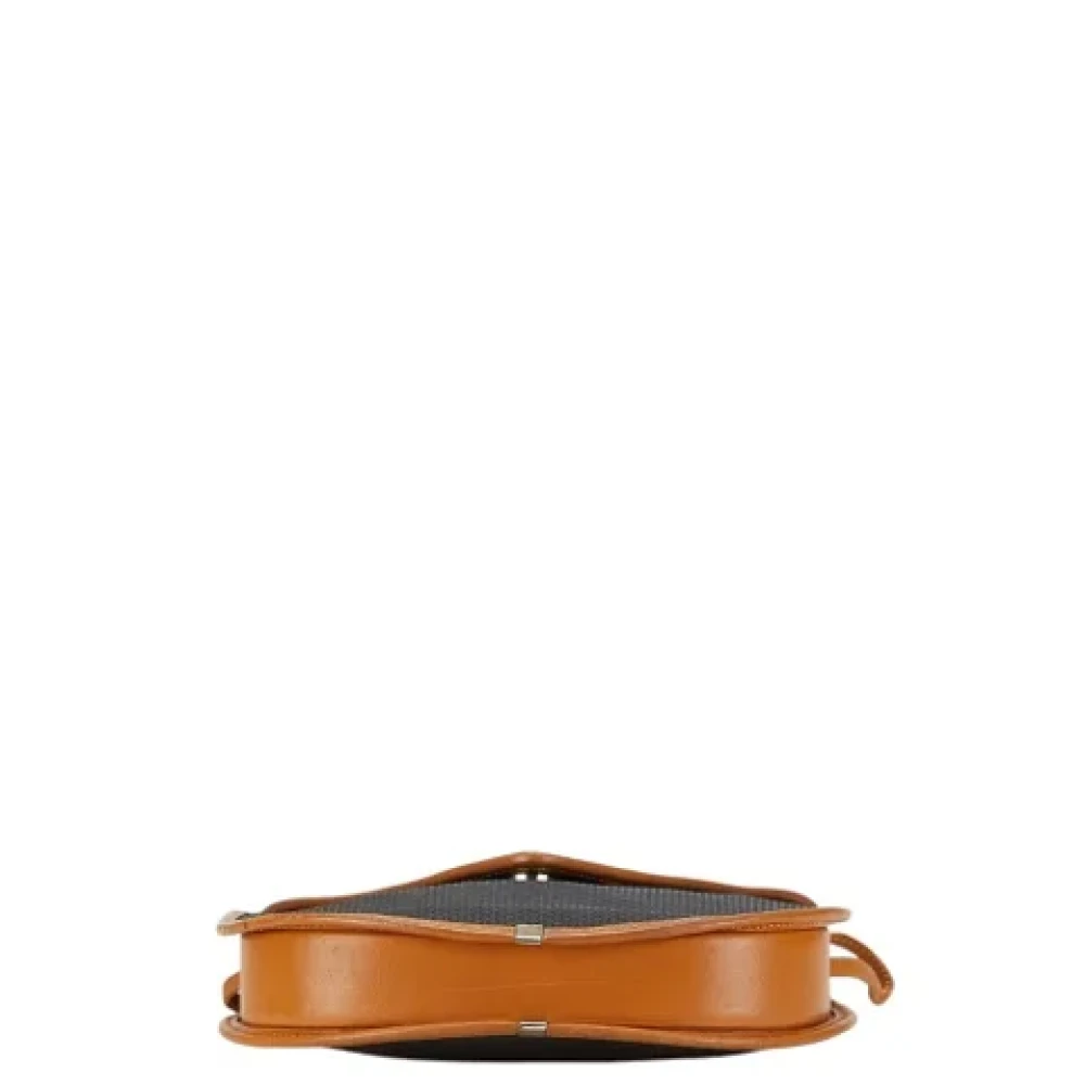 Saint Laurent Vintage Pre-owned Leather shoulder-bags Black Dames