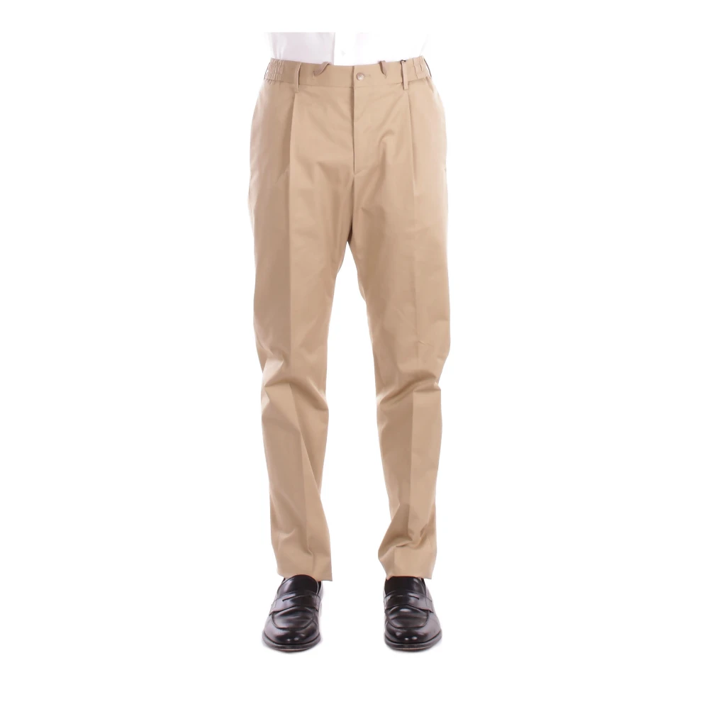 Tagliatore Uomo Marrone Pantaloni Marroni