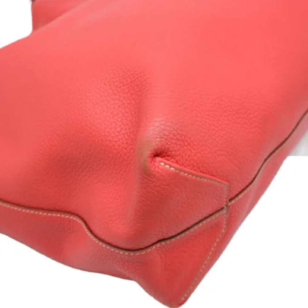 Hermès Vintage Pre-owned Leather totes Purple Dames