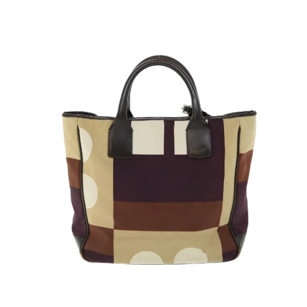 Bally Pre-owned Canvas totes Brown Dames