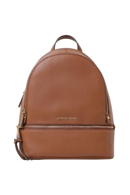 black-leather-zip-backpack