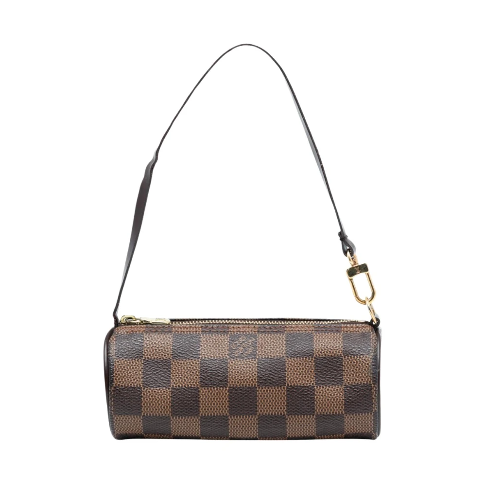 Louis Vuitton Vintage Women's Brown Pre-Owned Mini Cylindrical Bag