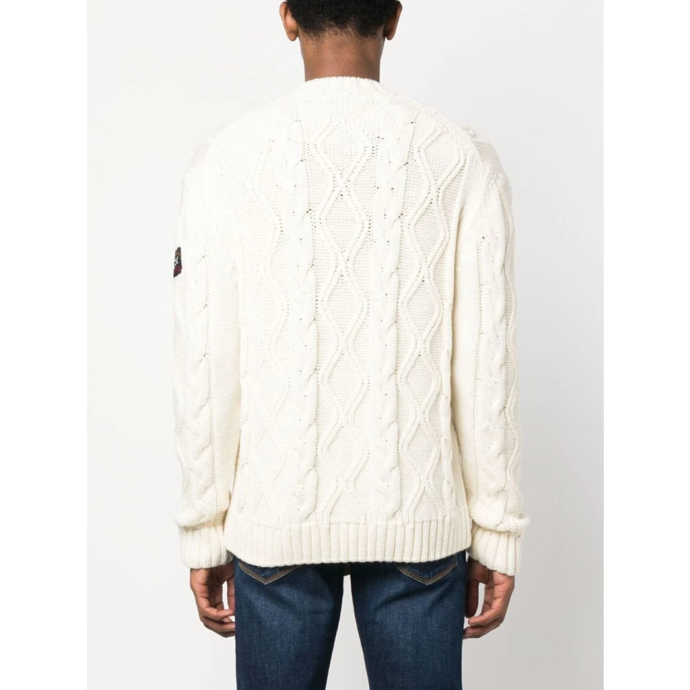 PAUL & SHARK Stijlvolle Rollneck Sweater White Heren