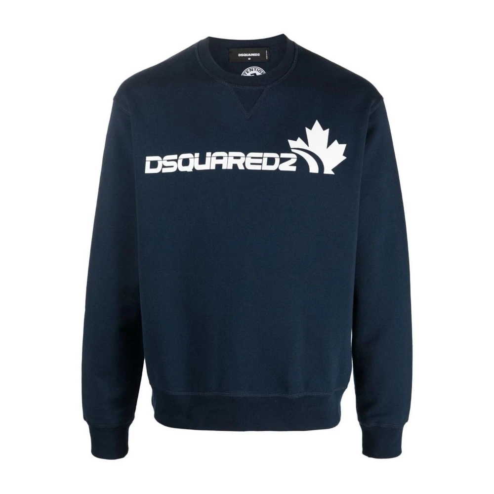 Dsquared2 Logo Sweatshirt Blue, Herr