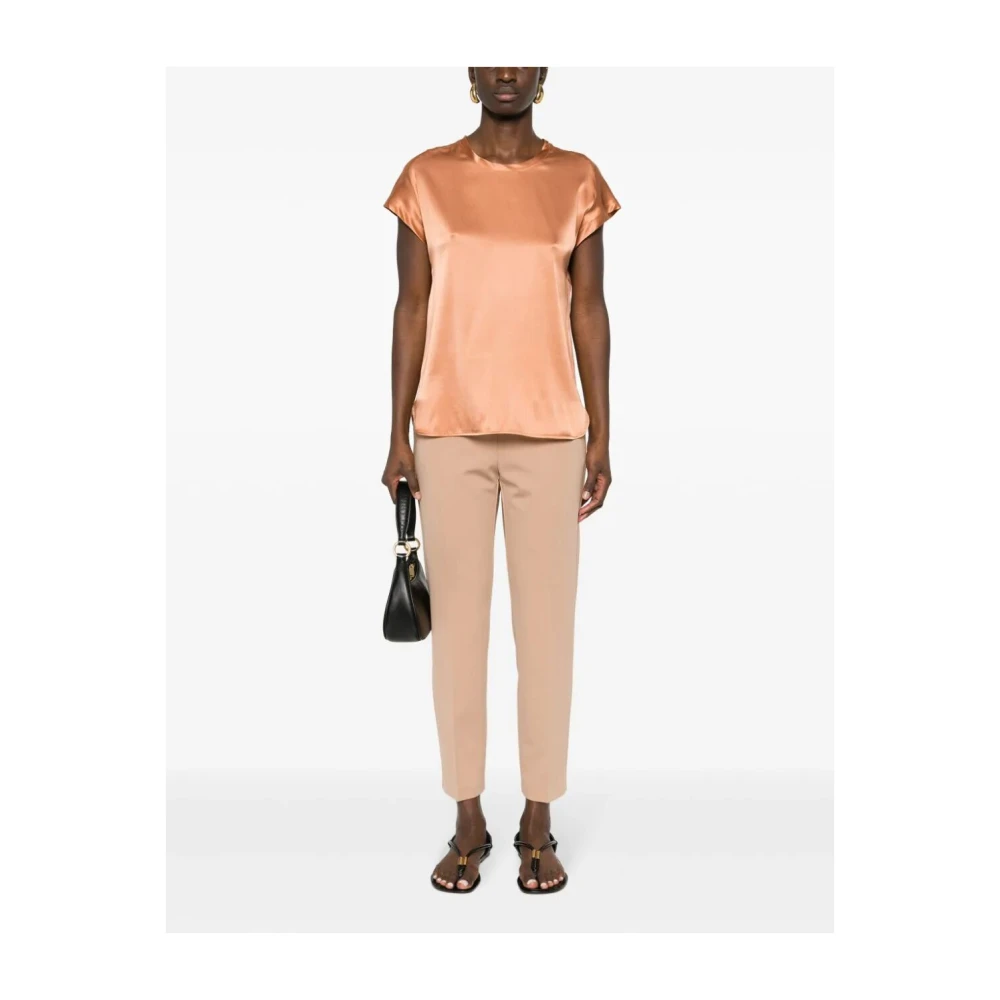 pinko Bruine Bello stijlvolle handtas Brown Dames