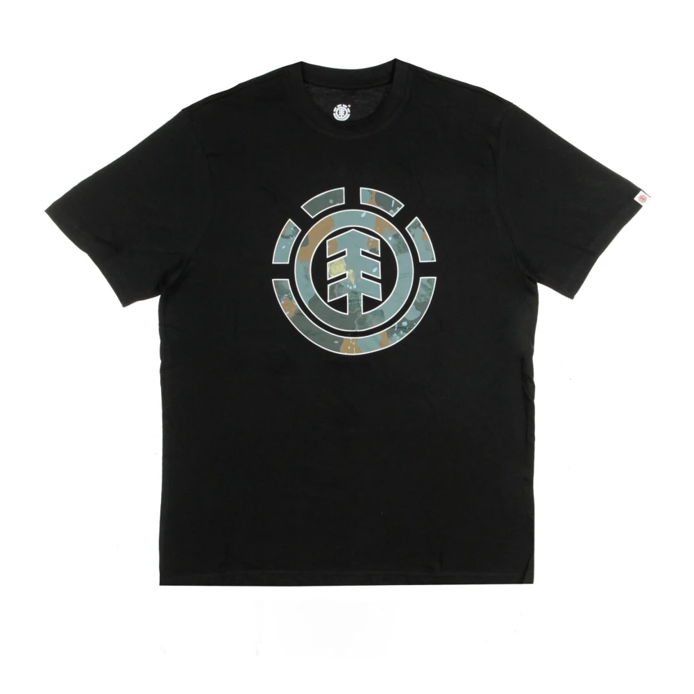Element Camo Icon Fill T-Shirt Black Heren