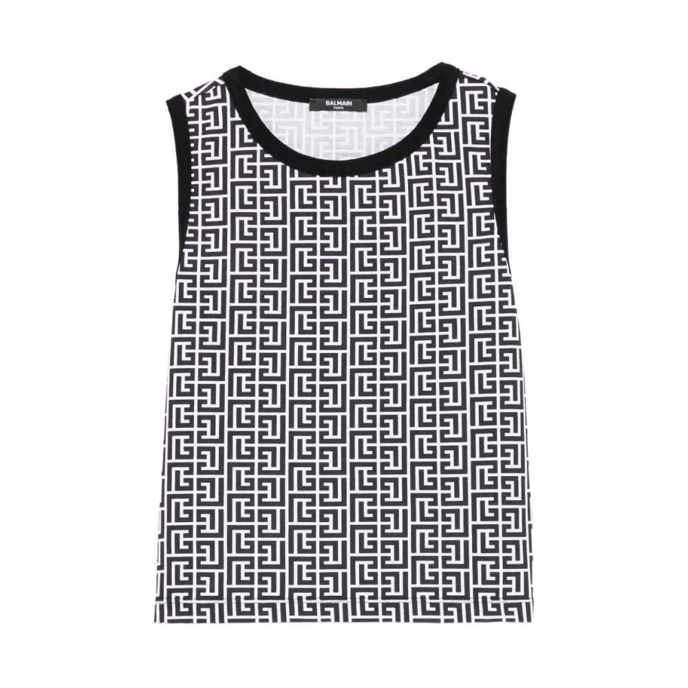 Balmain Unisex Kids Multicolor Tops Kids - Kids Sleeveless Tops - 13 Y - Kids