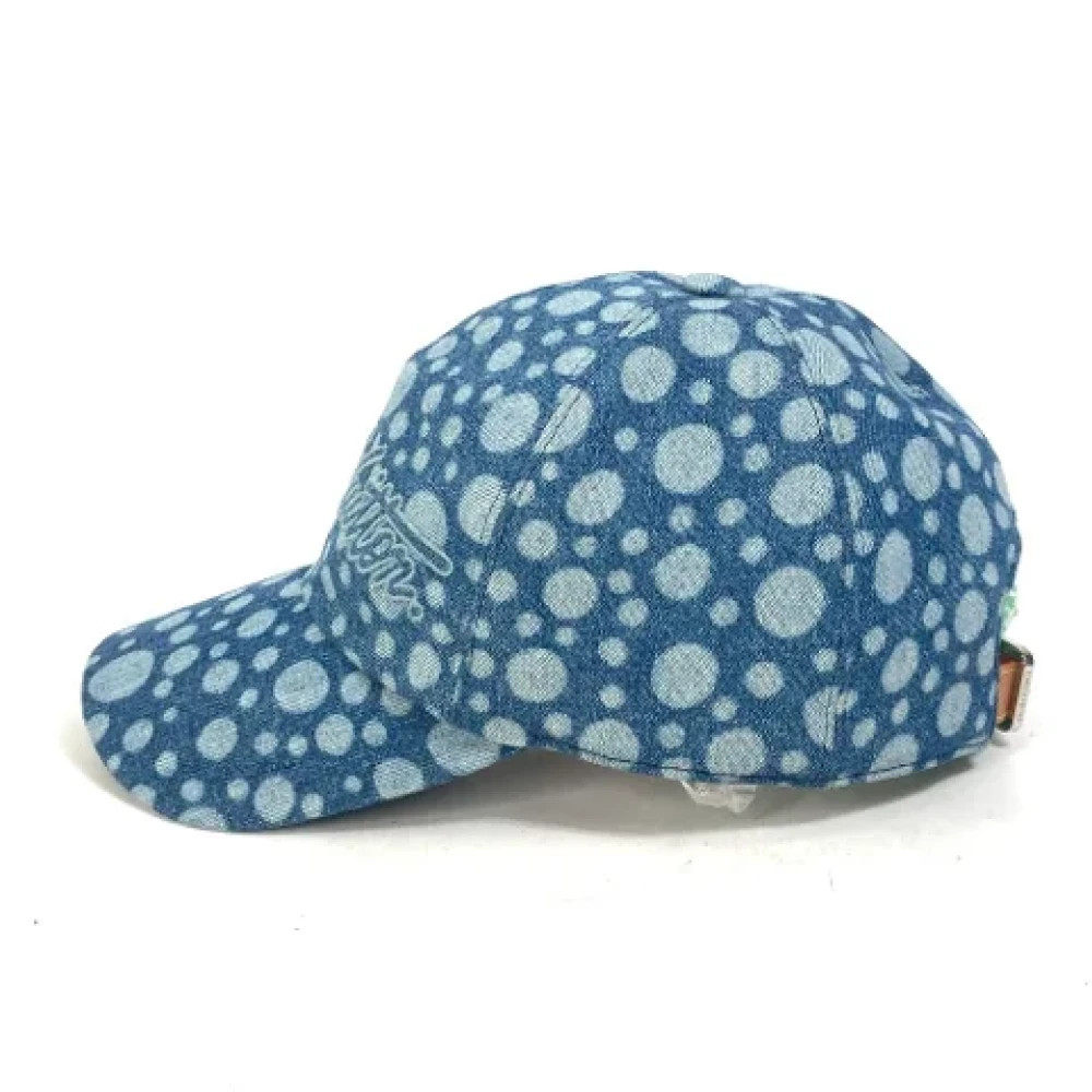 Louis Vuitton Vintage Pre-owned Canvas hats Blue Dames