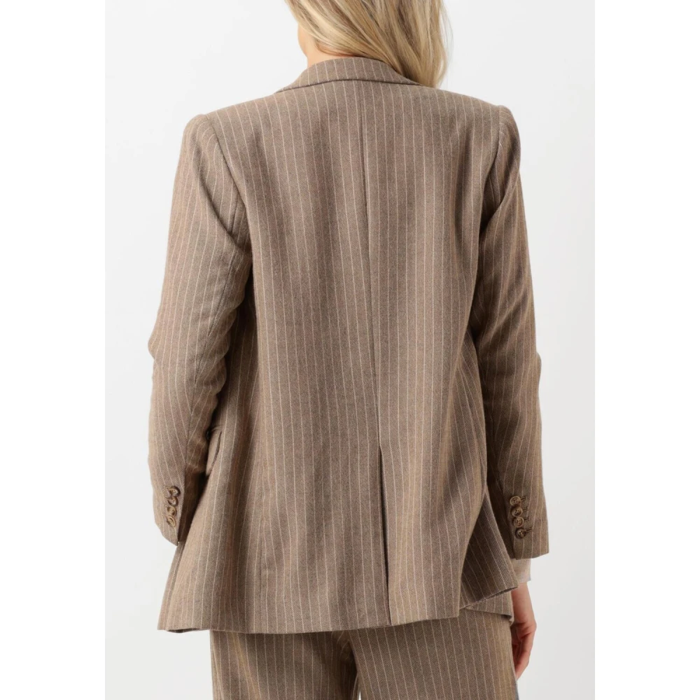 MOS MOSH Bruine Blazer voor Stijlvolle Vrouwen Brown Dames