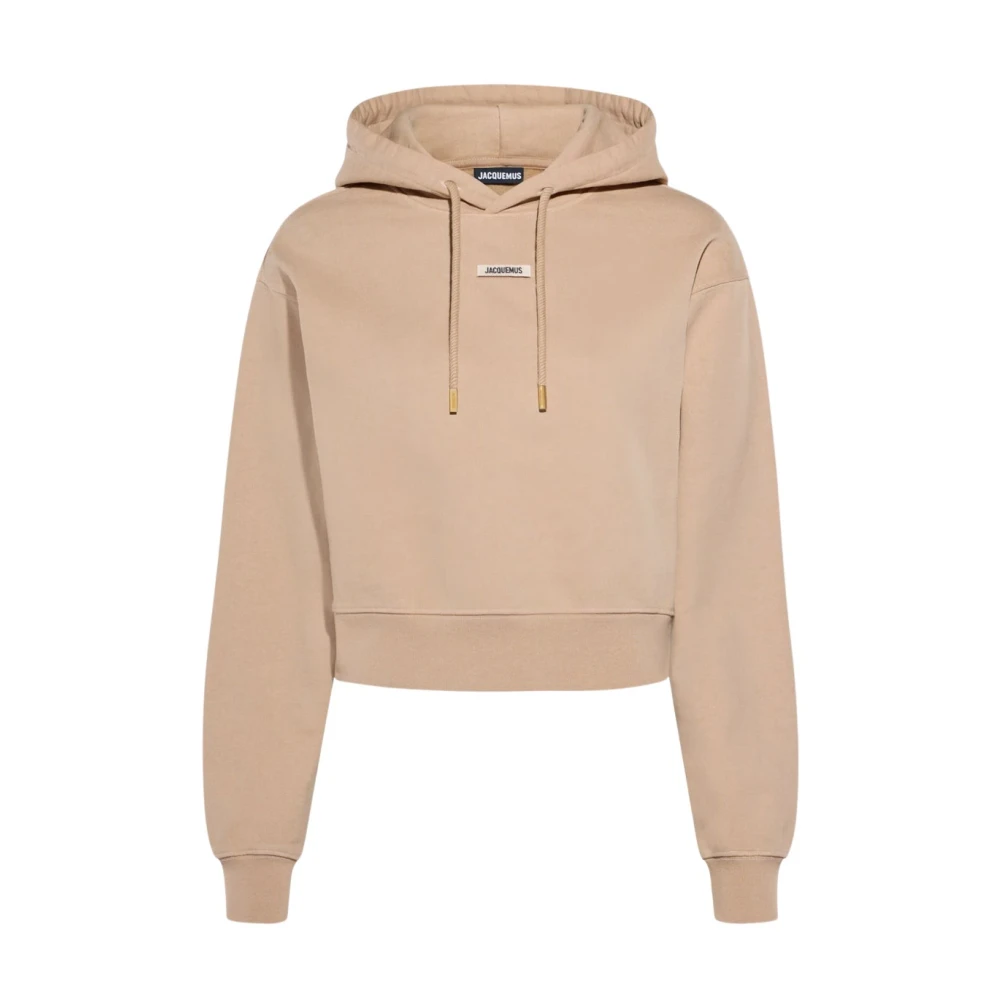 Jacquemus Beige Hoodie Gros Grain Beige Heren