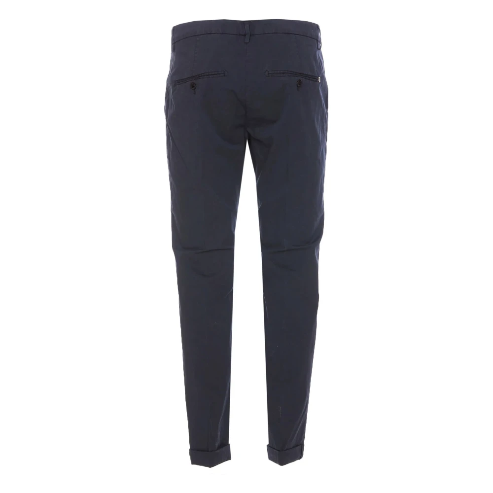 Dondup Casual Katoenen Broek Blue Heren