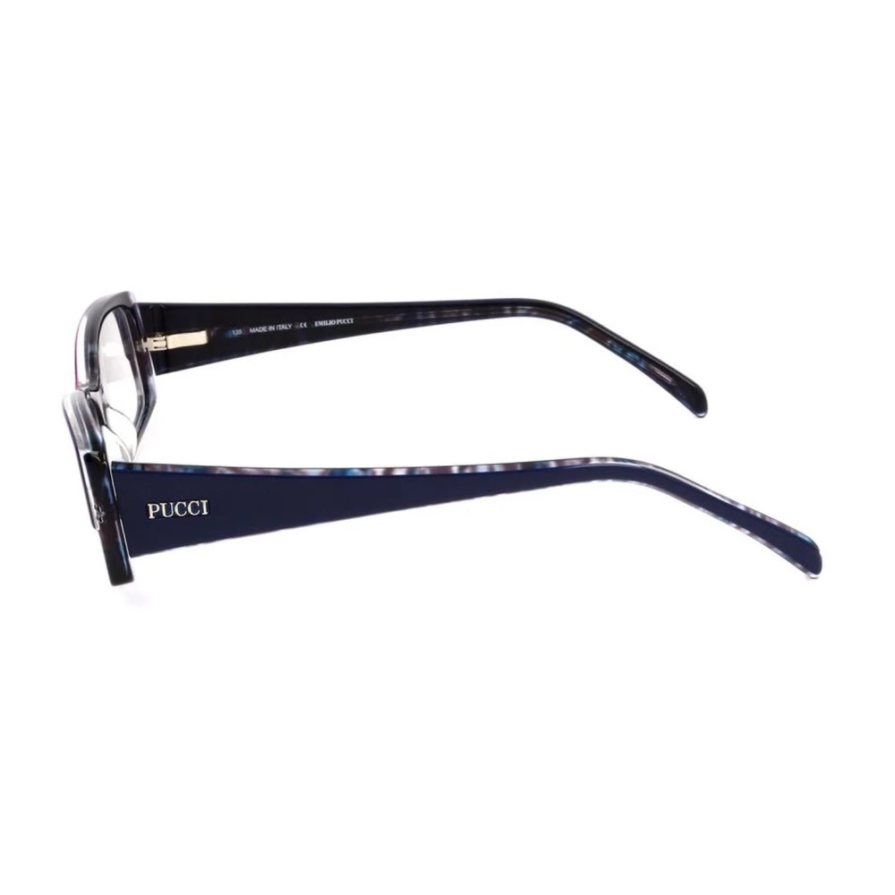 EMILIO PUCCI Blauwe Plastic Frame Damesbril Blue Dames