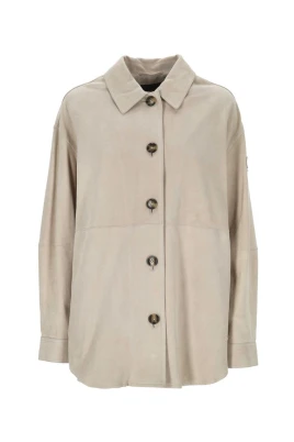 Lya Suede Oversize Skjorta
