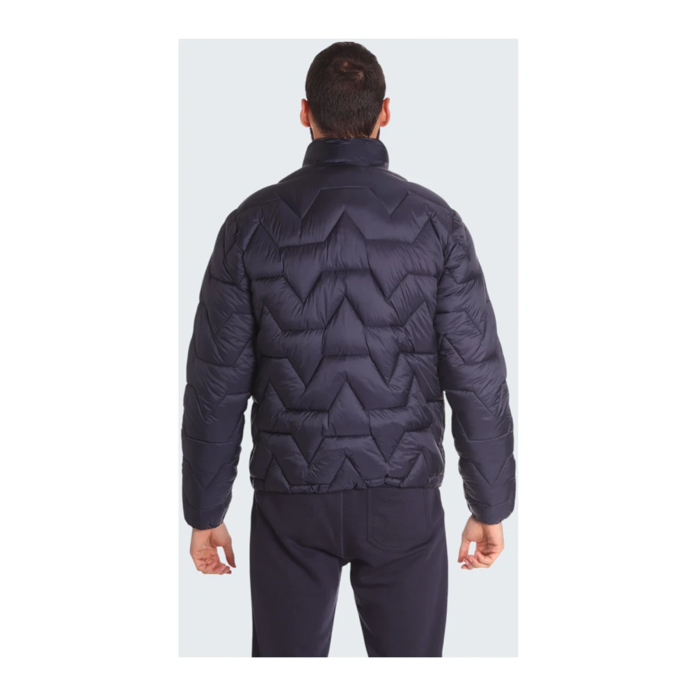 Ellesse Lichtgewicht Fake-Down Jas Blauw Salute Blue Heren