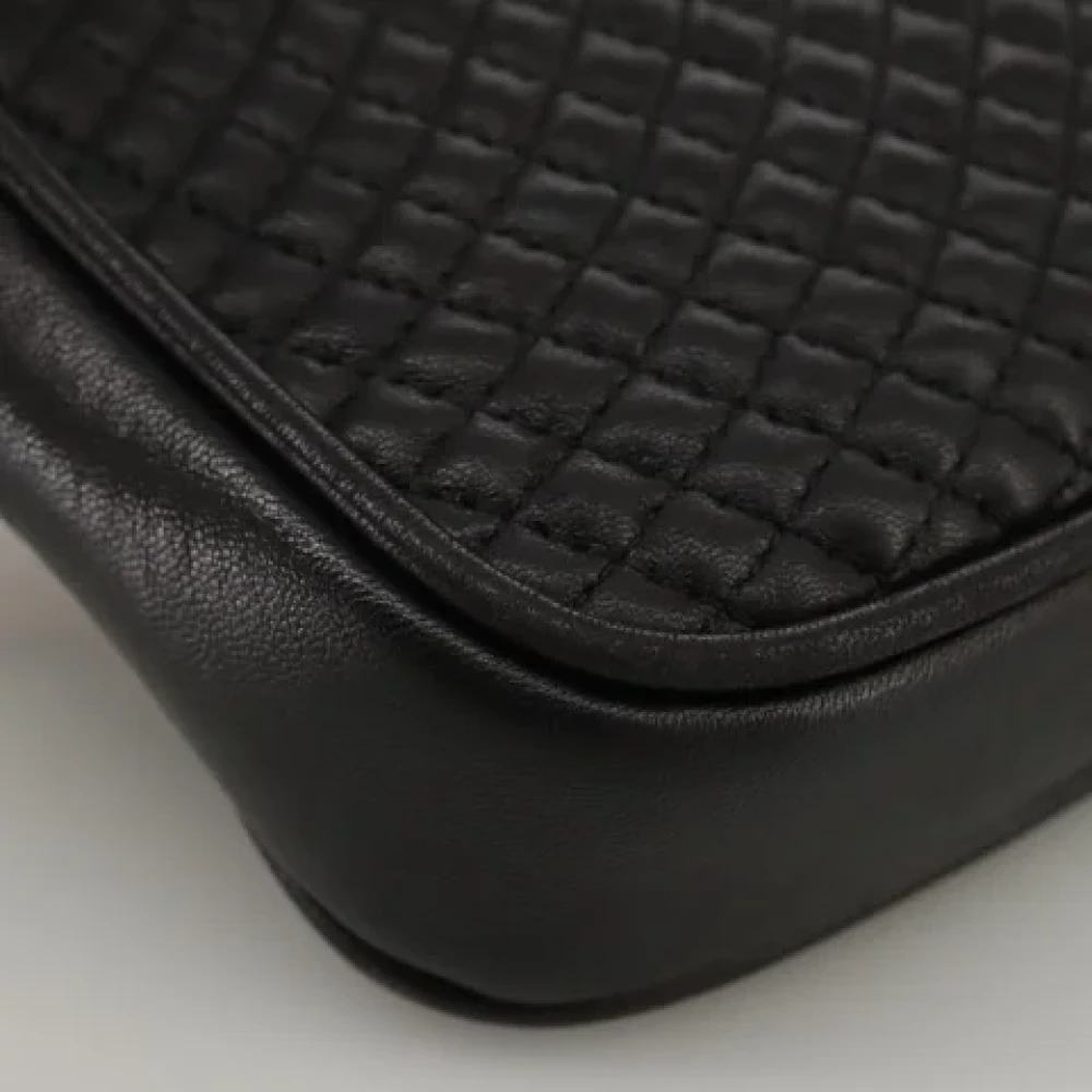 Bally Pre-owned Leather shoulder-bags Black Dames