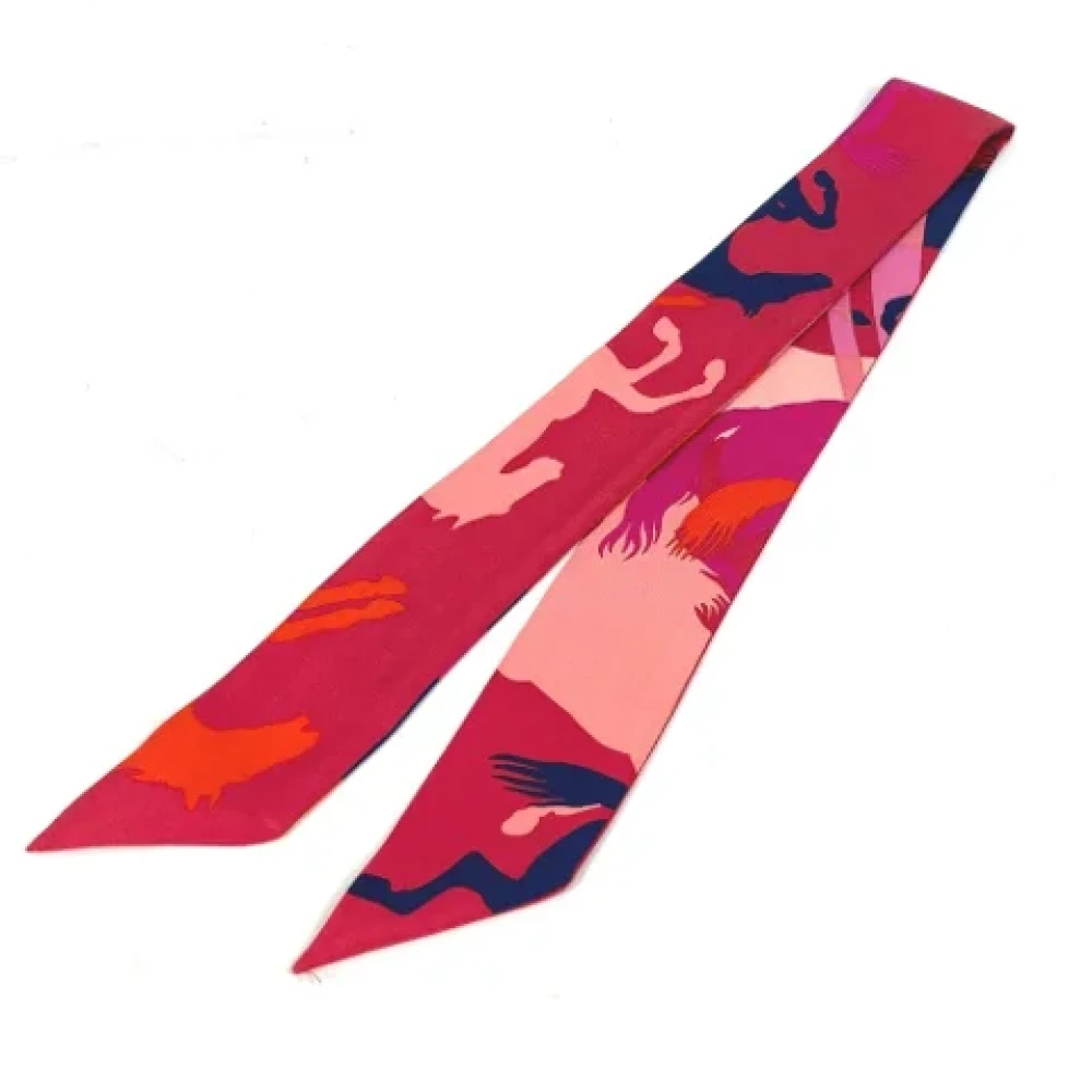 Pre-owned > Pre-owned Accessories > Pre-owned Scarves - - Hermès Vintage - Modalova