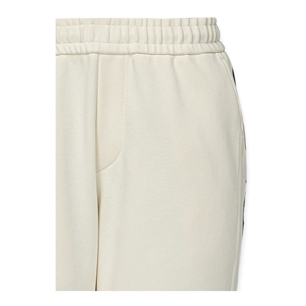 MCM Essentiële trainingsbroek in Romanit met logo White Heren