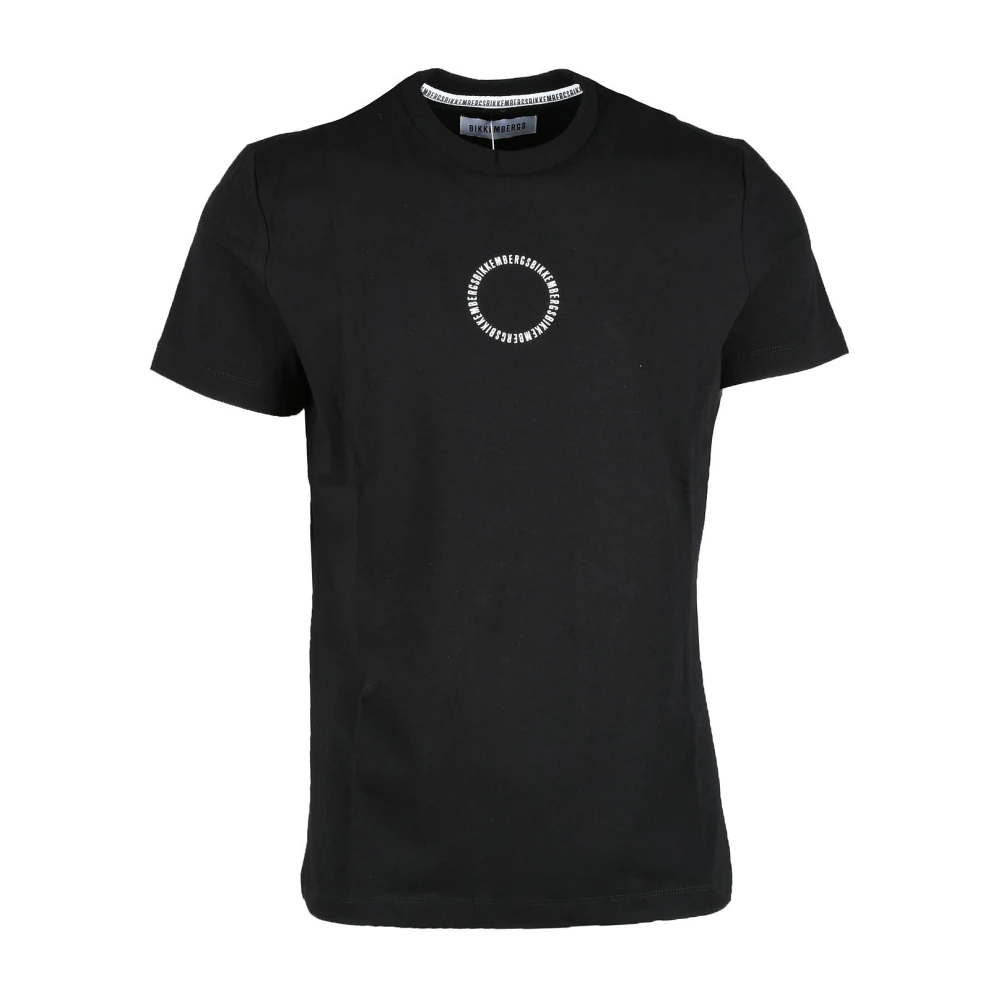 Bikkembergs Zwarte T-shirt voor heren Black Heren