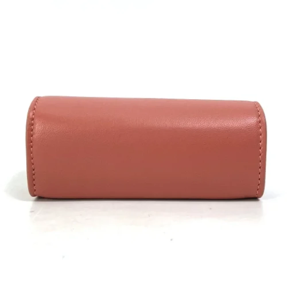 Celine Vintage Pre-owned Leather home-office Pink Dames