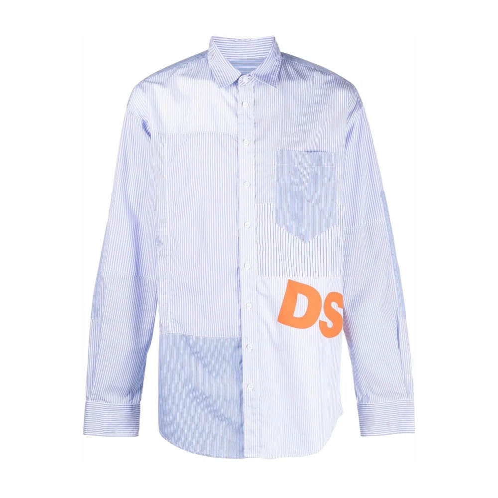 Dsquared2 Casual overhemd voor mannen Blue Heren
