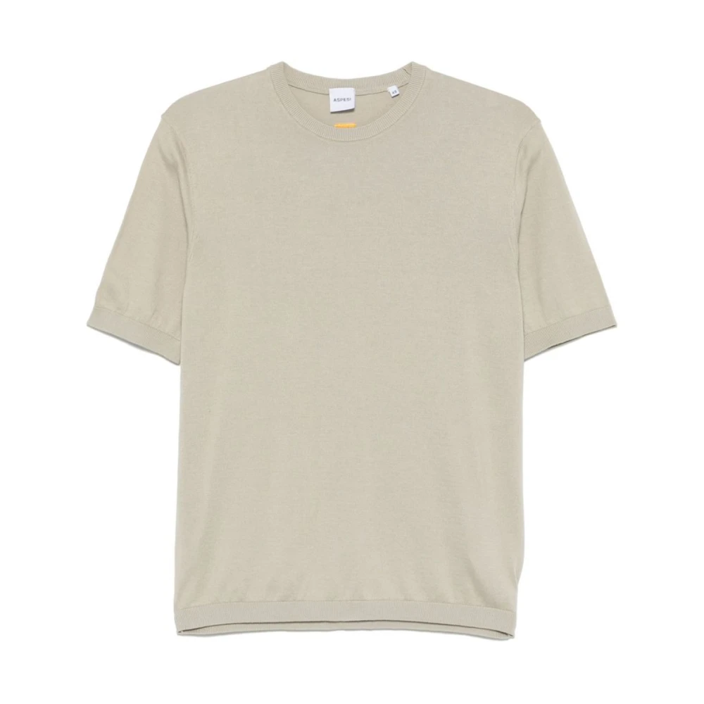 Aspesi - Tops > T-Shirts - Gray - Aspesi - Modalova