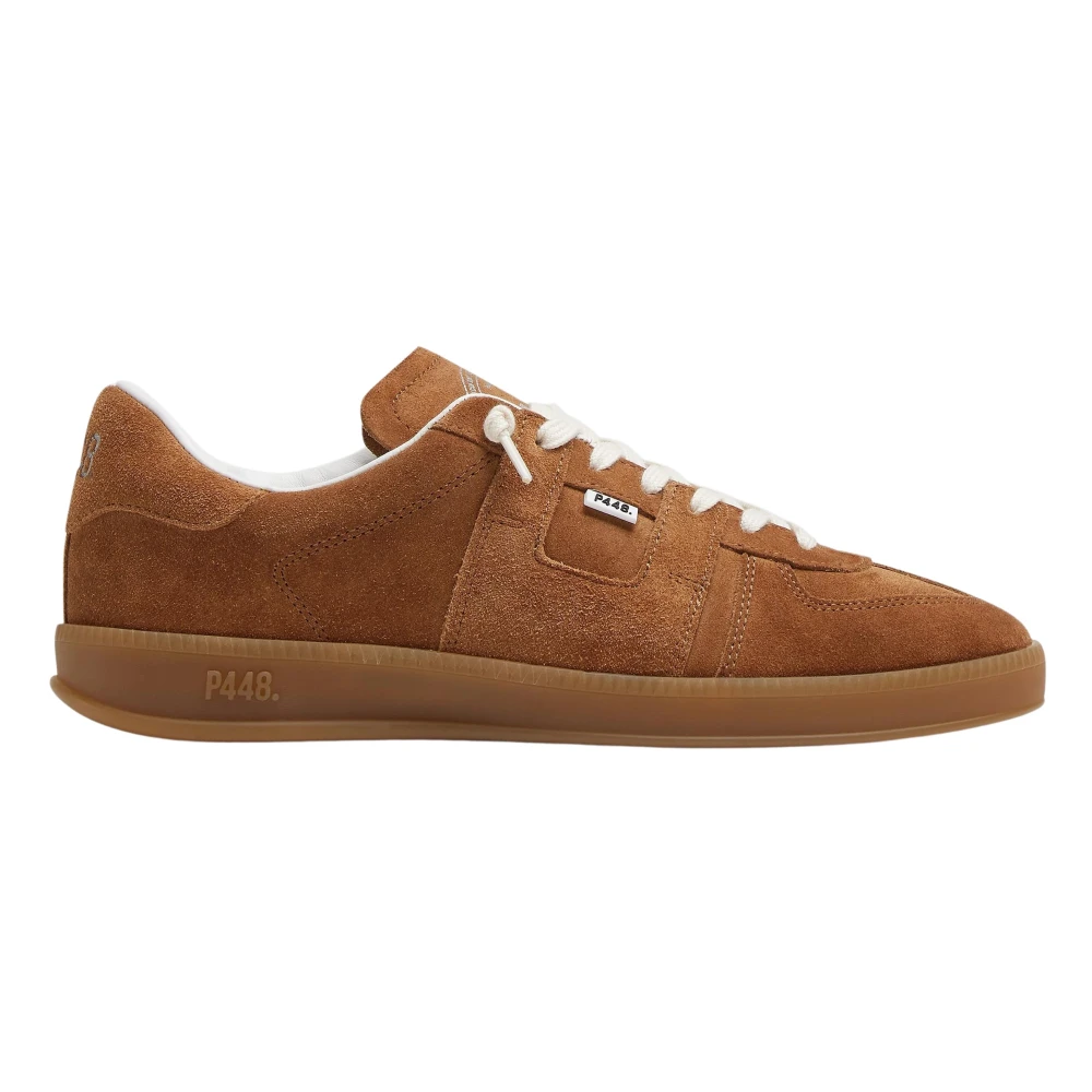 P448 Bruine Suède Damessneakers Dames Schoenen