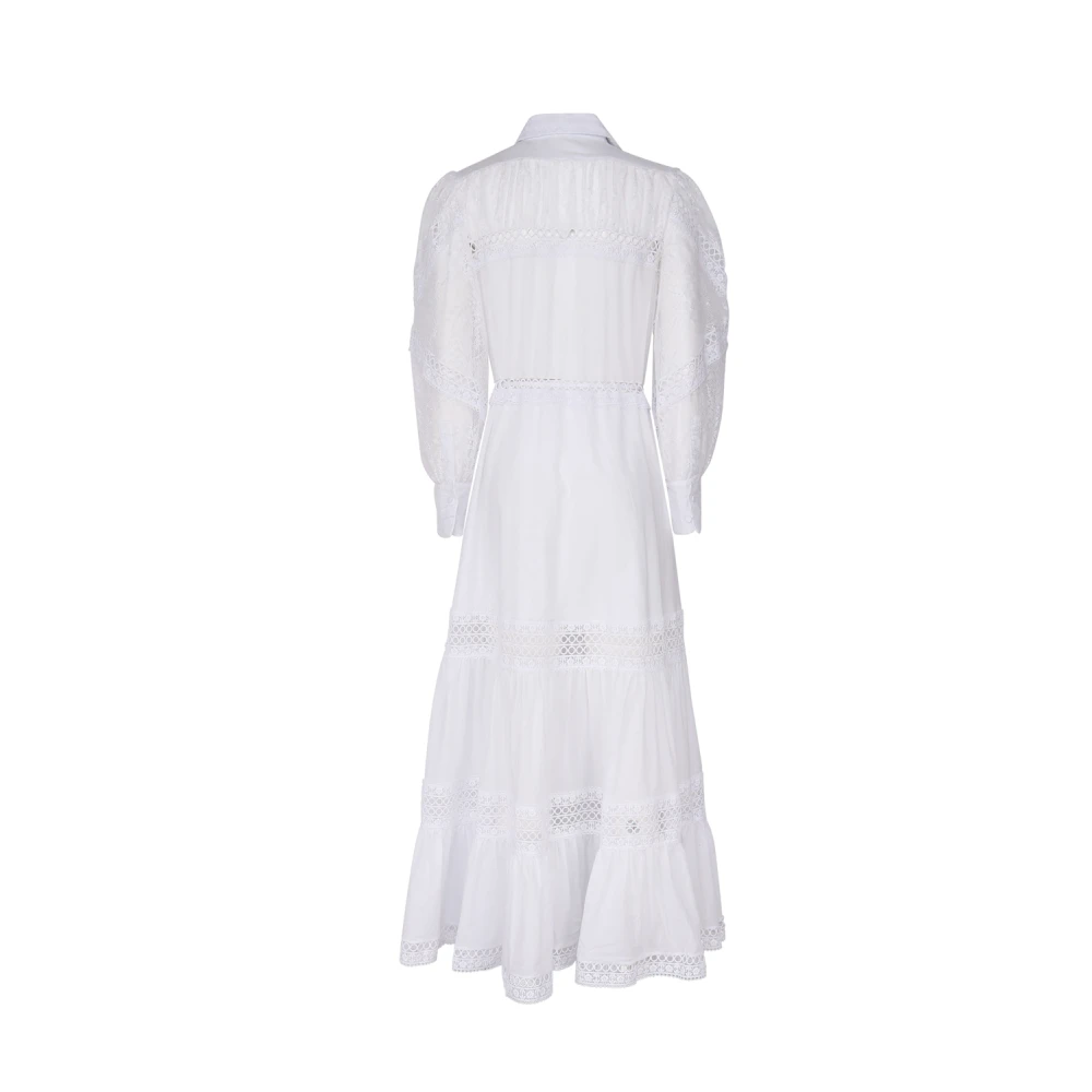 Charo Ruiz Ibiza Witte Zomerjurken White Dames