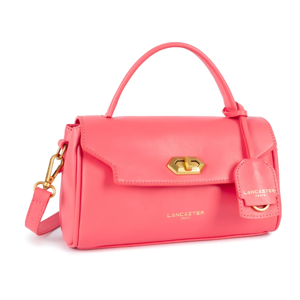 Lancaster Grace Flap Handtas met Sluiting Pink Dames