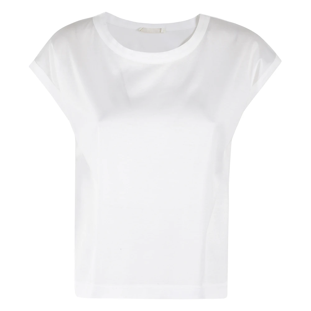 Circolo 1901 Casual Katoenen T-shirt White Dames