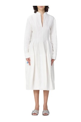 white-linen-midi-dress