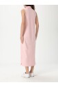 robe-maxi-sans-manches-bleue