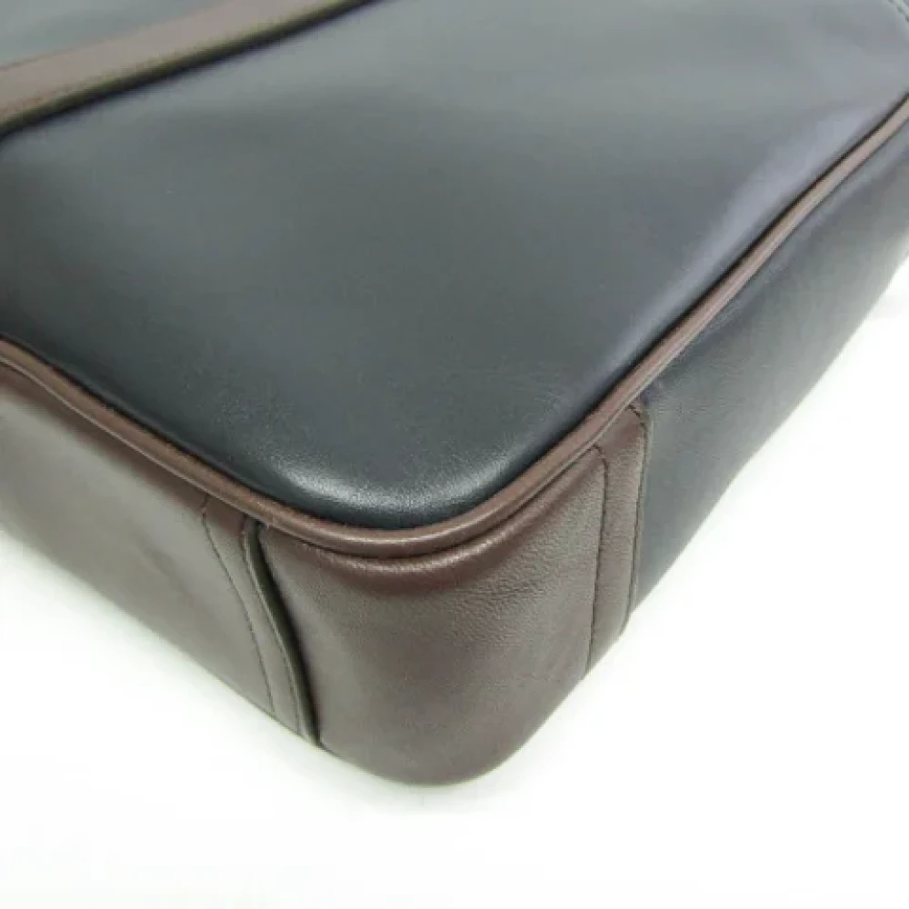 Coach Pre-owned Leather handbags Black Dames