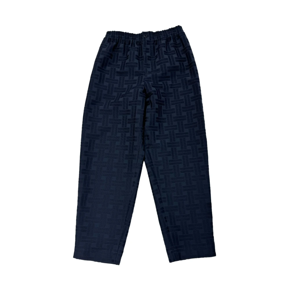 Kenzo Stijlvolle Motief Broek Blue Heren