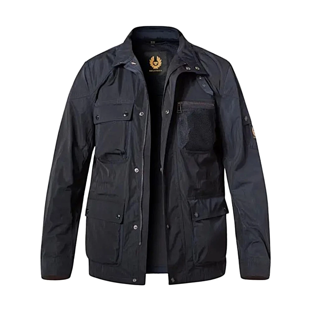 Belstaff Stijlvolle Jas voor Mannen Blue Heren