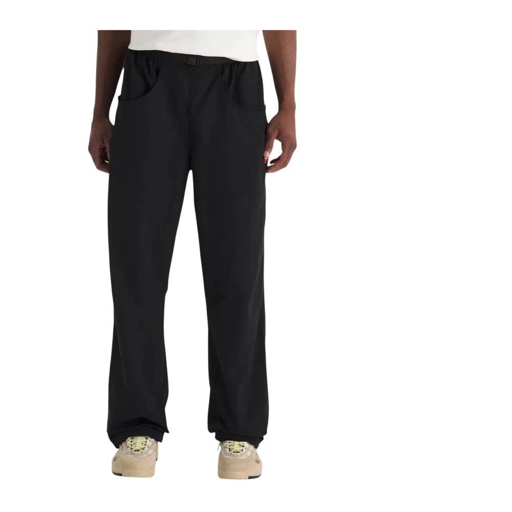 The North Face Men's Black Trousers & Shorts, M, Red Box Nylon Belted Trousers